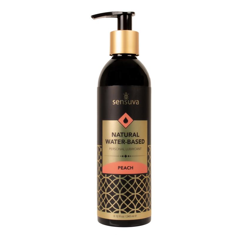 Sensuva  Natural Water-Based Personal Lubricant Peach 240 m