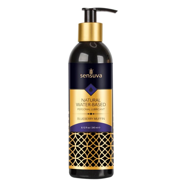 Sensuva  Natural Water-Based Personal Lubricant Blueberry M