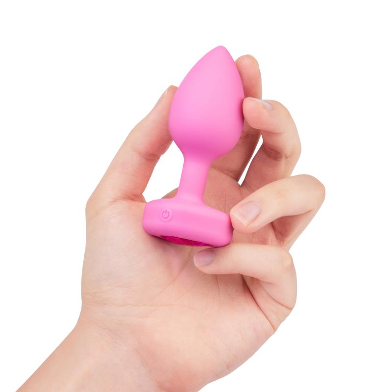 - Vibrating Heart Plug S/M Pink 3