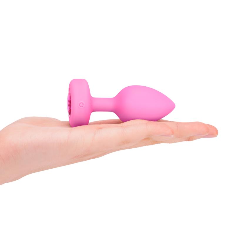 - Vibrating Heart Plug S/M Pink 4