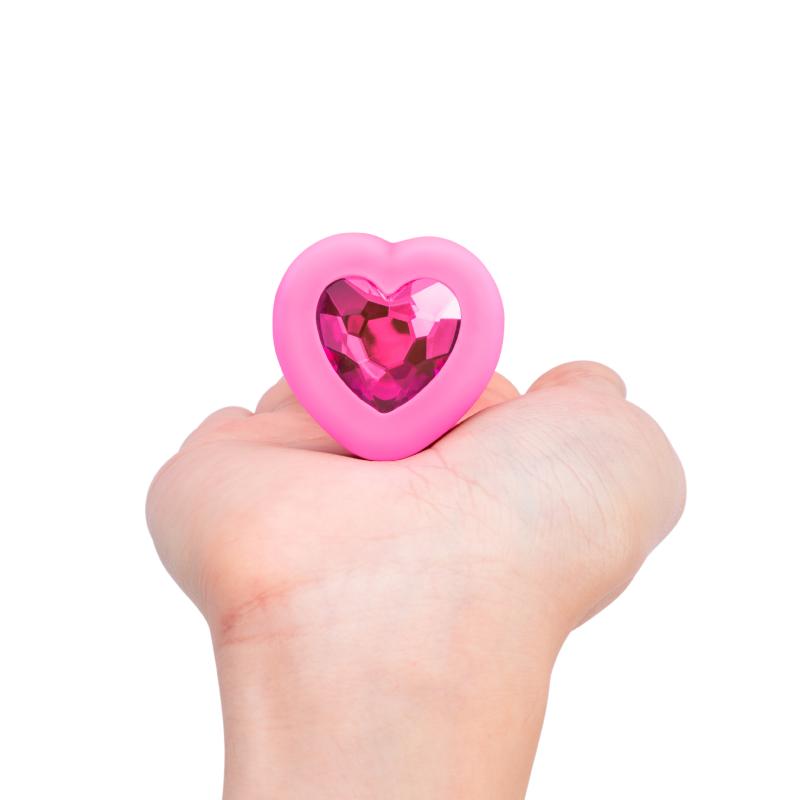 - Vibrating Heart Plug S/M Pink 5