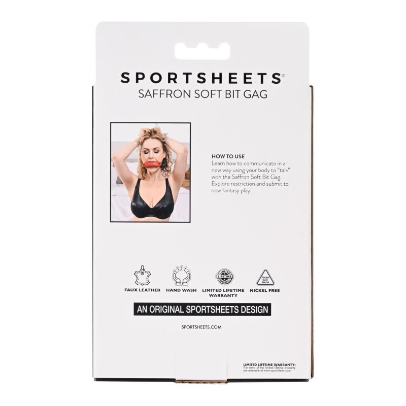 Thumbnail - Sportsheets - Saffron Soft Bit Gag