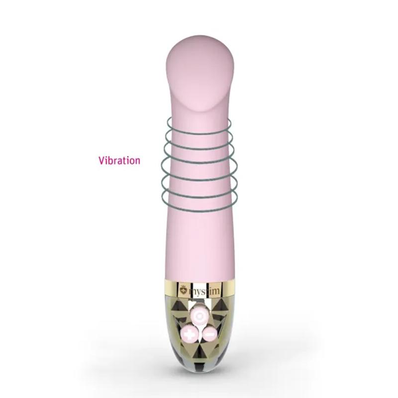 Thumbnail - Mystim - Right On Ron Vibrator Rose