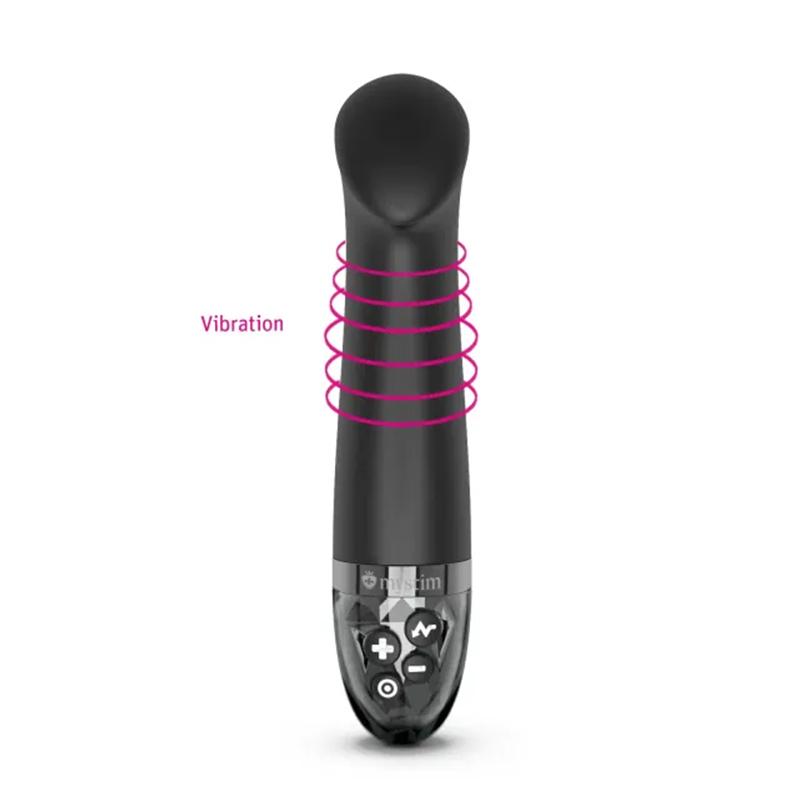 - Right On Ron eStim Vibrator Black 2