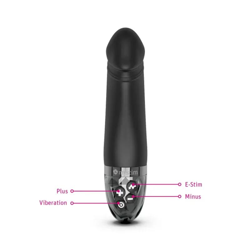 - Real Deal Neal eStim Vibrator Black 3