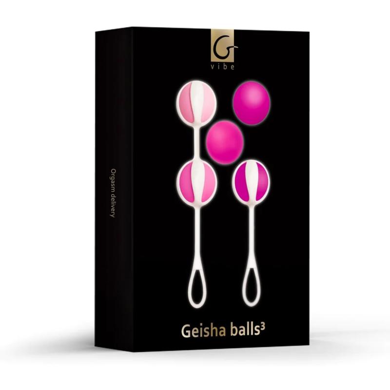 Gvibe - Geisha Balls 3 Sugar Pink 2