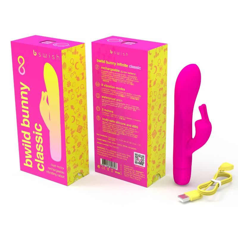 - Bwild Classic Bunny Infinite Sunset Pink 2