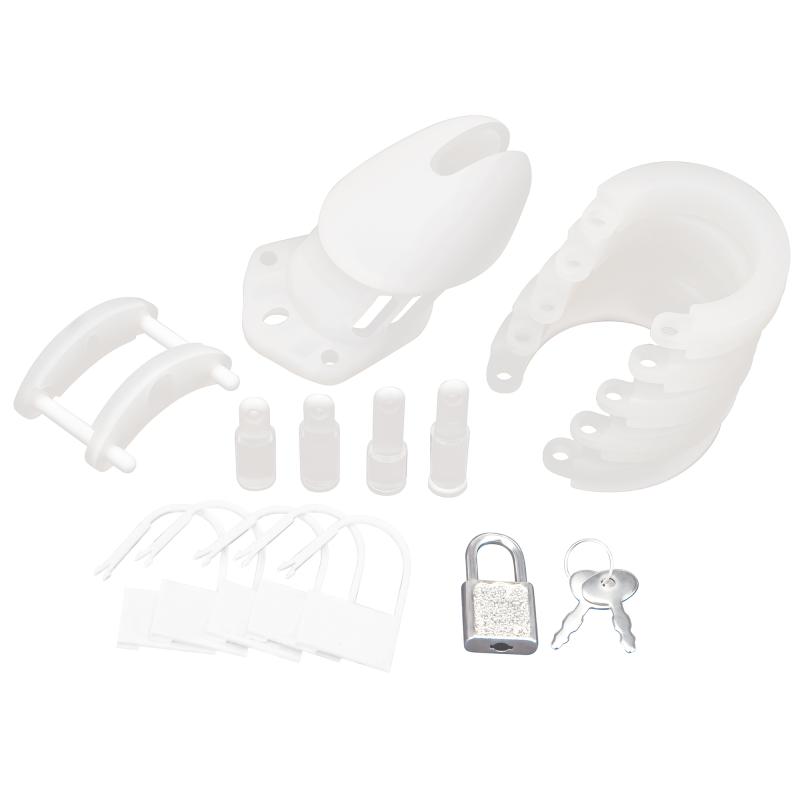 Blueline - Silicone Chastity Cage 3