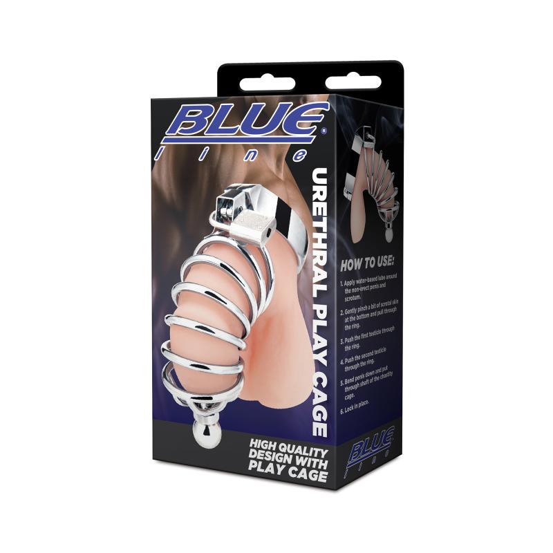 Blueline - Urethral Play Cage 4