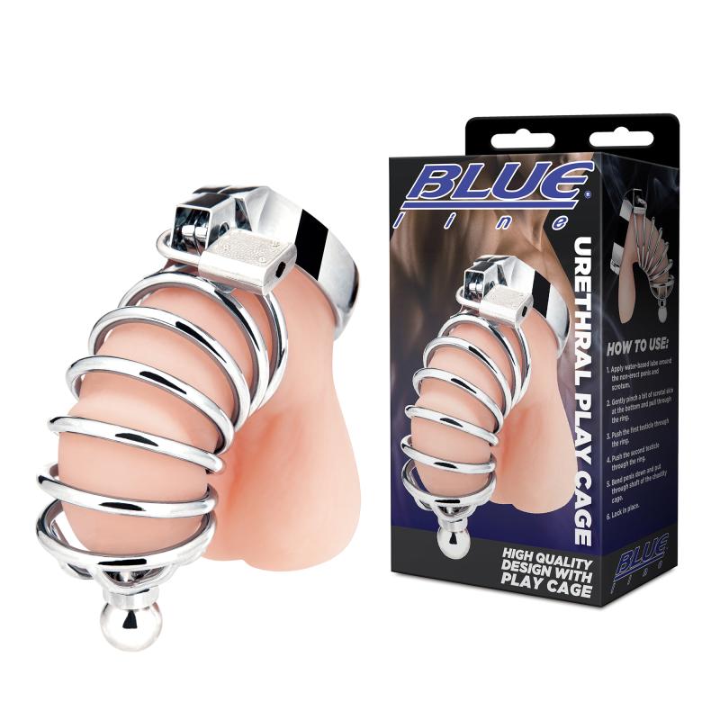 Blueline - Urethral Play Cage 5