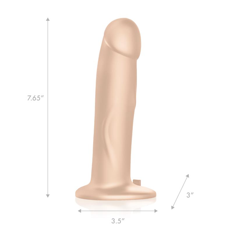 - 8? Realistic Silicone Dildo With Harness Included 2