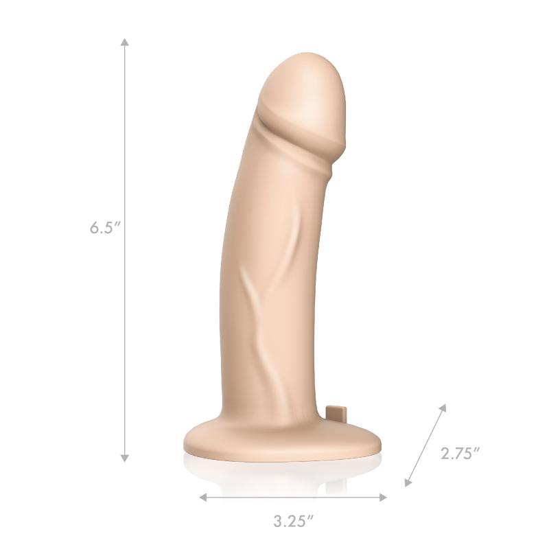 - 6.5? Realistic Silicone Dildo With Harness Included 3