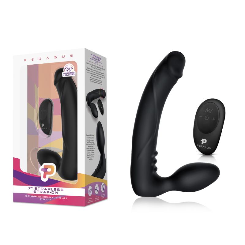 - 7? Strapless Silicone Strap-On 3