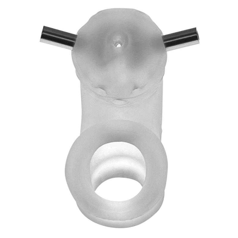 - Airlock Electro Air-Lite Vented Chastity Clear Ice 3
