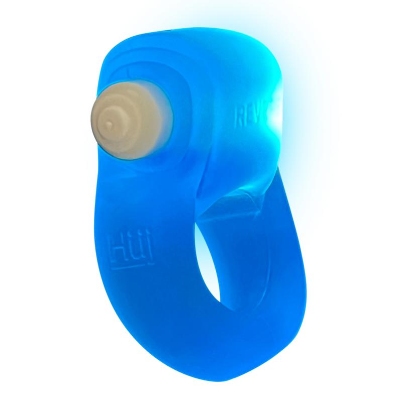 - Glowdick Cockring With Led Blue Ice 4