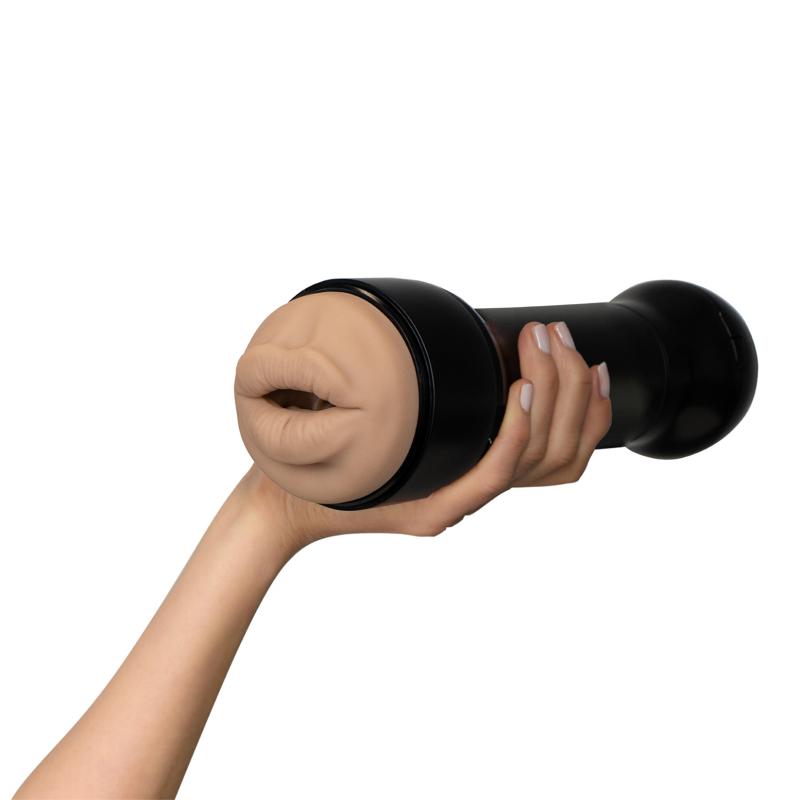 - PowerBlow & Masturbateur Bouche Feel Victoria June Combo - Noir 4