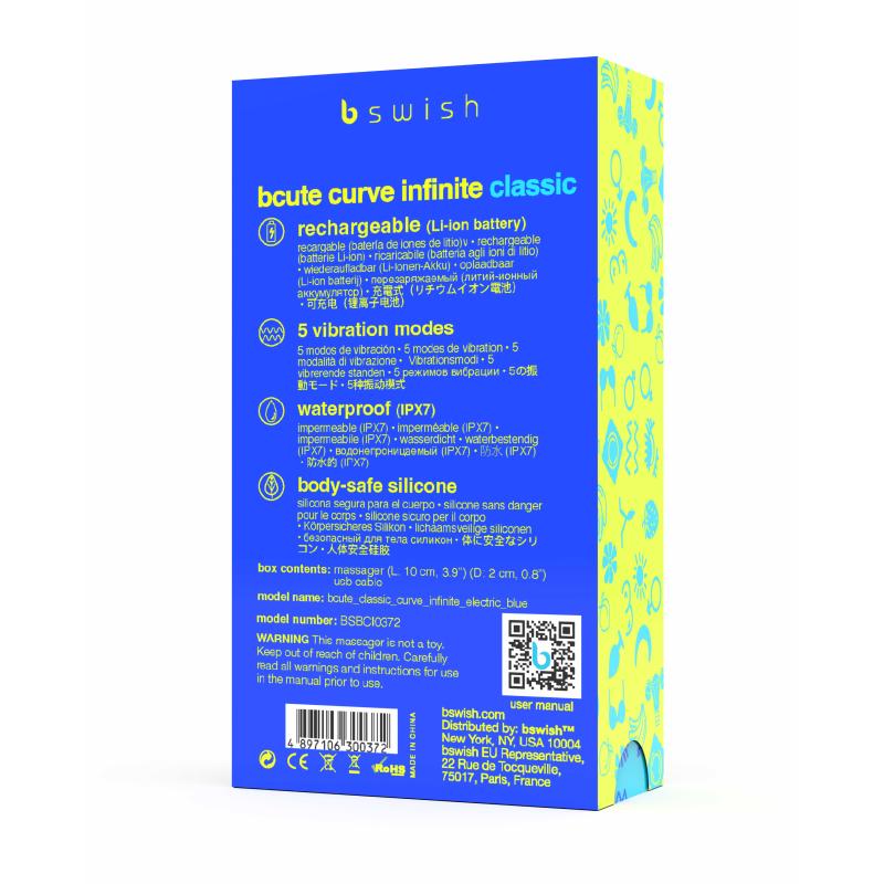 Thumbnail - B swish - Bcute Curve Infinite Classic Electric Blue