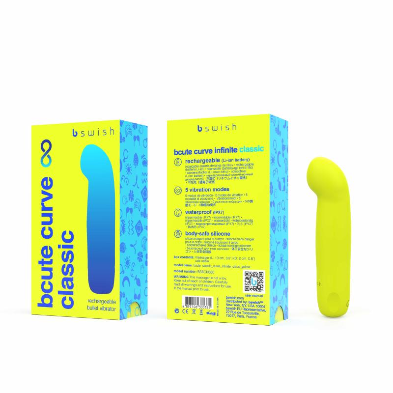 Thumbnail - B swish - Bcute Curve Infinite Classic Citrus Yellow