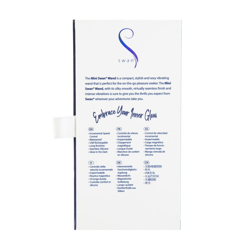 Swan - The Mini Swan Wand Glow In The Dark Purple 5