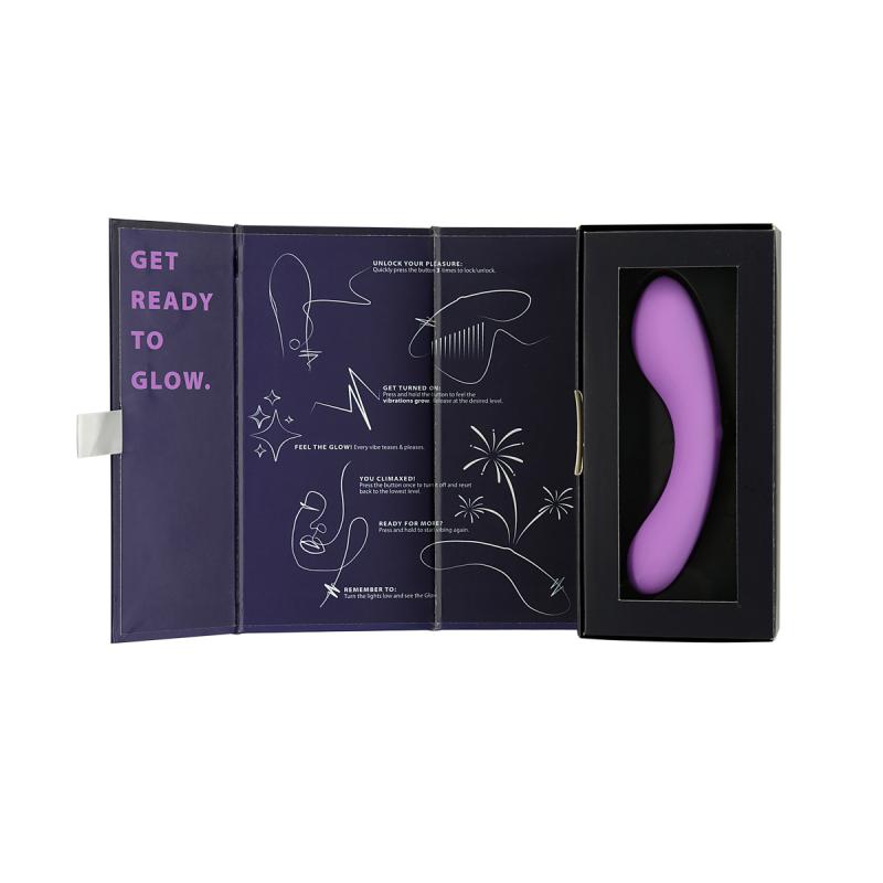 Swan - The Mini Swan Wand Glow In The Dark Purple 3