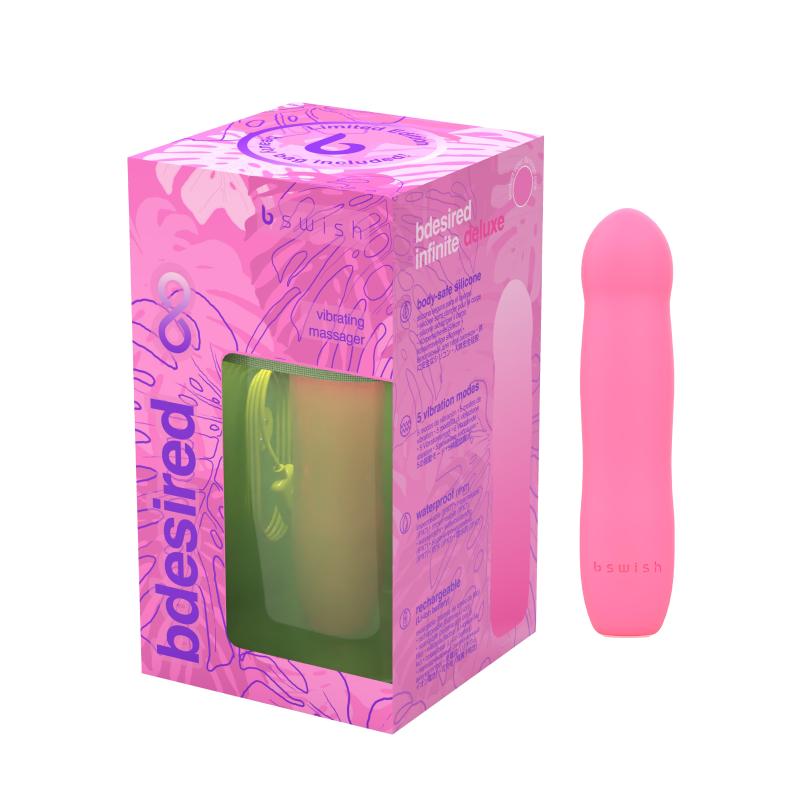 Thumbnail - B Swish – BDESIRED INFINITE DELUXE Vibrator Beauty Edition – Rosa