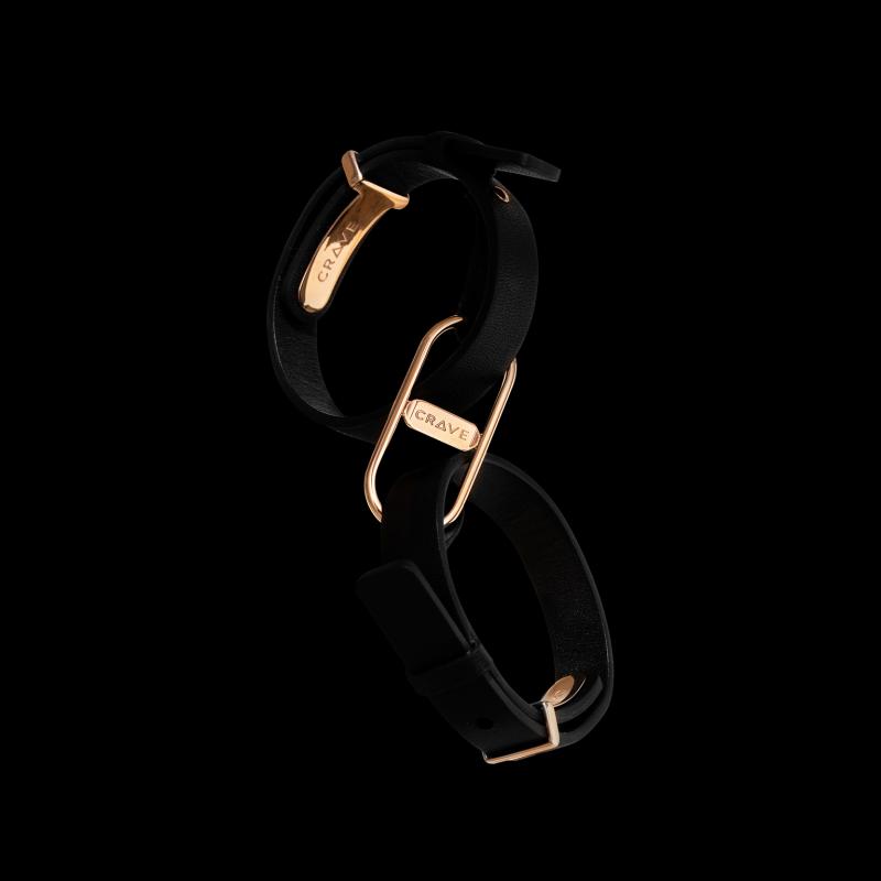 - ICON Cuffs Black/Rose Gold 3