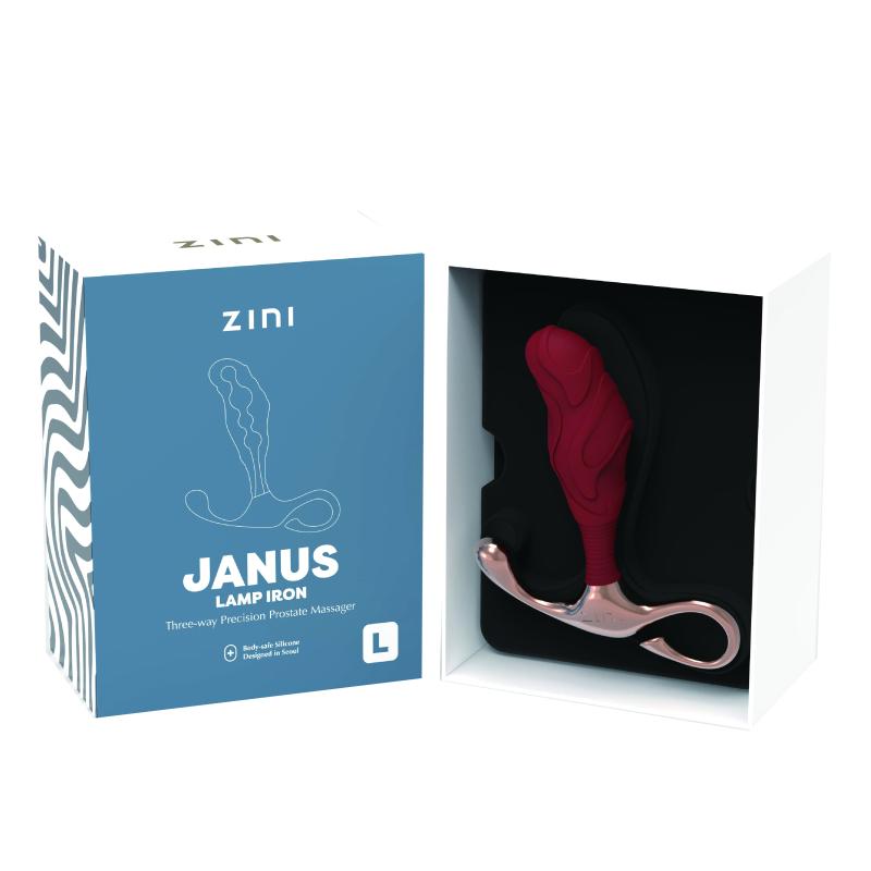 Zini – JANUS LAMP IRON Stimulateur Prostatique – Rouge (L) 2