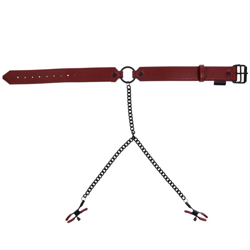 - Saffron Collar with Nipple Clamps 2