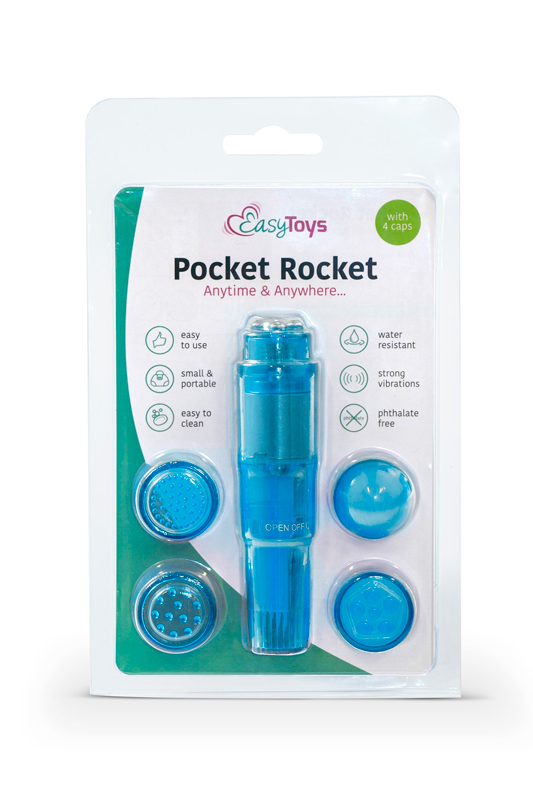 Pocket Rocket Easytoys - Bleu 2