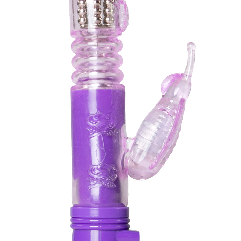 EasyToys - Vibromasseur rabbit papillon - Violet 2