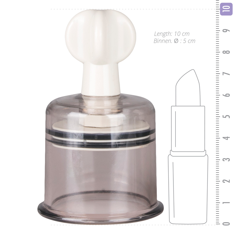Ventouses de clitoris et tétons, Taille L, 2 pièces 4