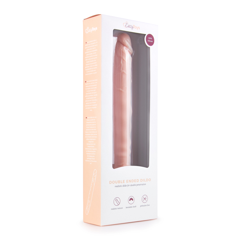 Silicone double end dildo image