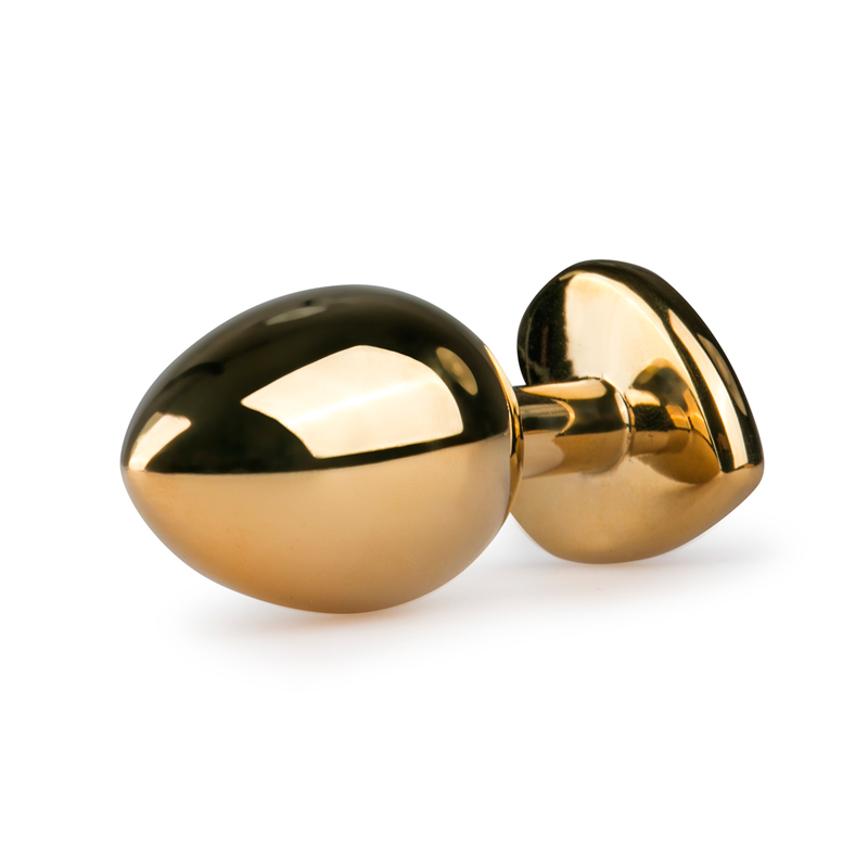 EasyToys - Plug anal métallique or - Taille M 3