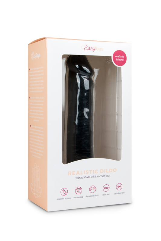 Realistic Dildo Black - 20,5 image