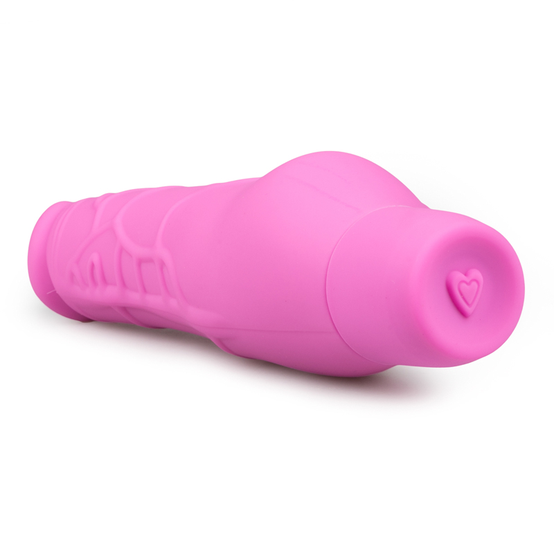 Vibromasseur réaliste en silicone rose 5