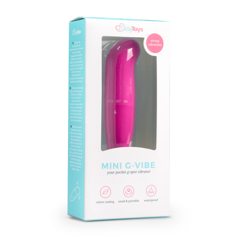 EasyToys - Mini Vibromasseur Point G - Rose 2