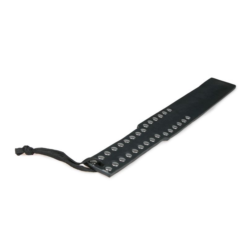 Long Leather Paddle - Studded image