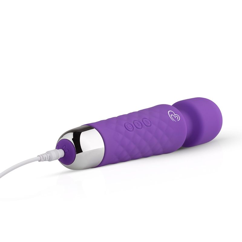 EasyToys Mini Wand Vibrator - Purple image