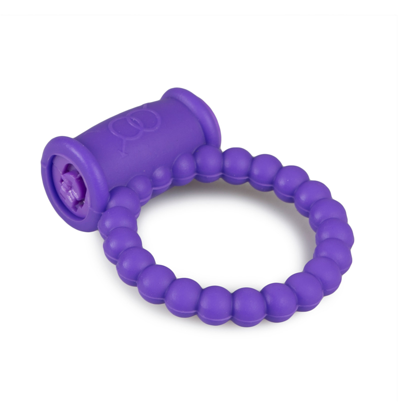 EasyToys - Anneau pénien avec vibromasseur - Violet 3