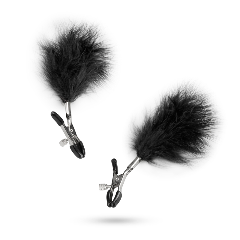 Adjustable Nipple Clamps With Feathers image