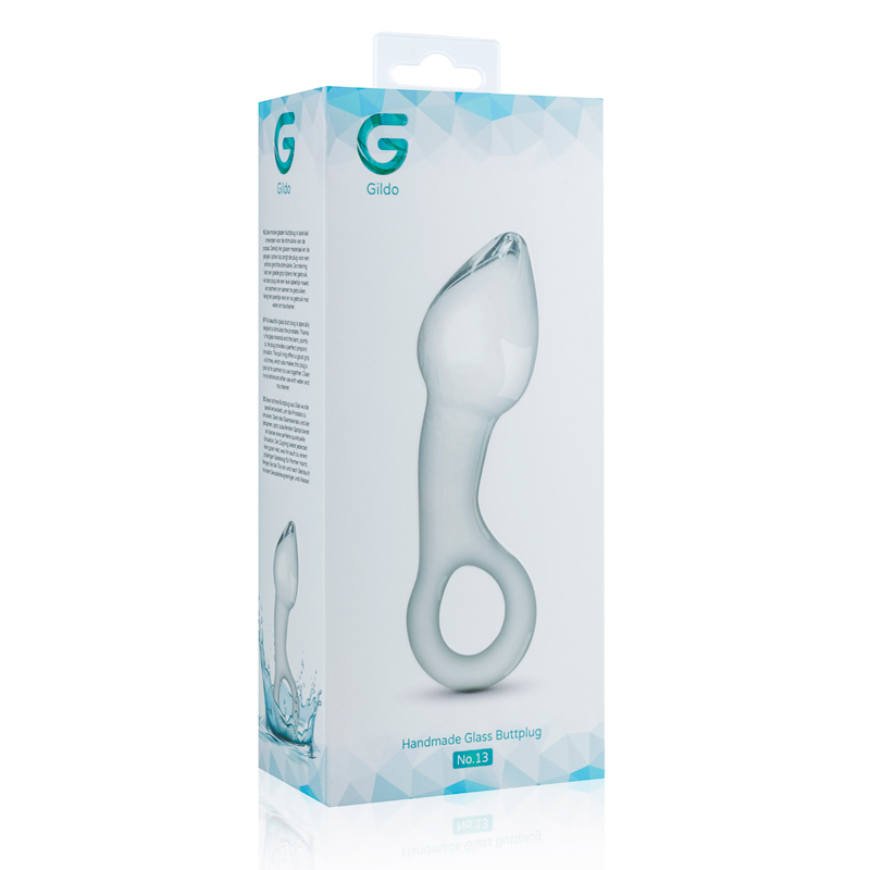 Plug anal en verre pour prostate N° 13 5