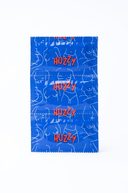 Huzzy 12 Pack Vegan Condoms image