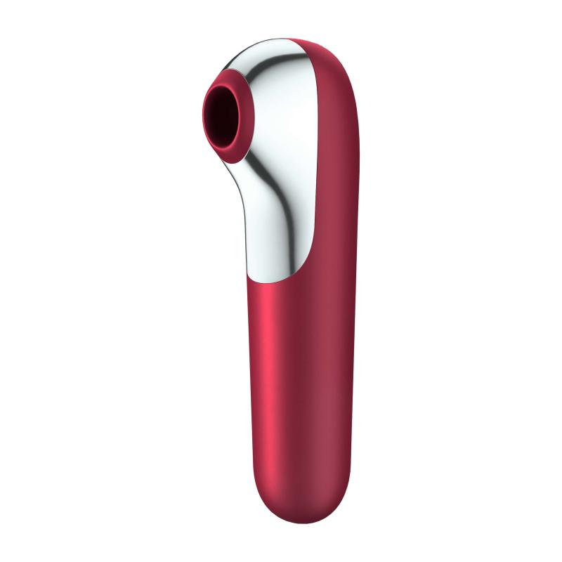 Satisfyer Doble Aire Adorable - Rojo