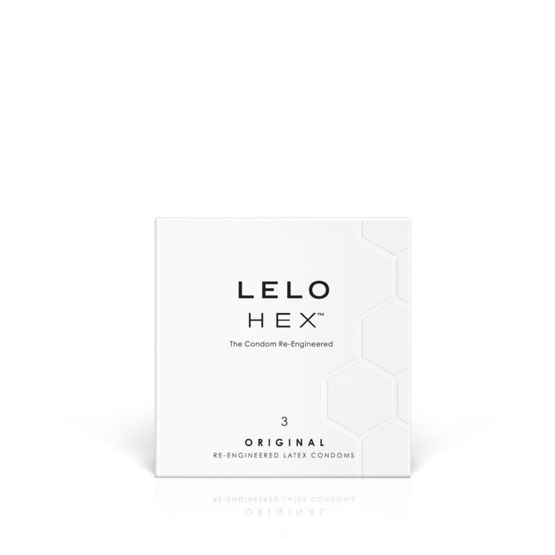 Condones LELO HEX Original - 3 Condones