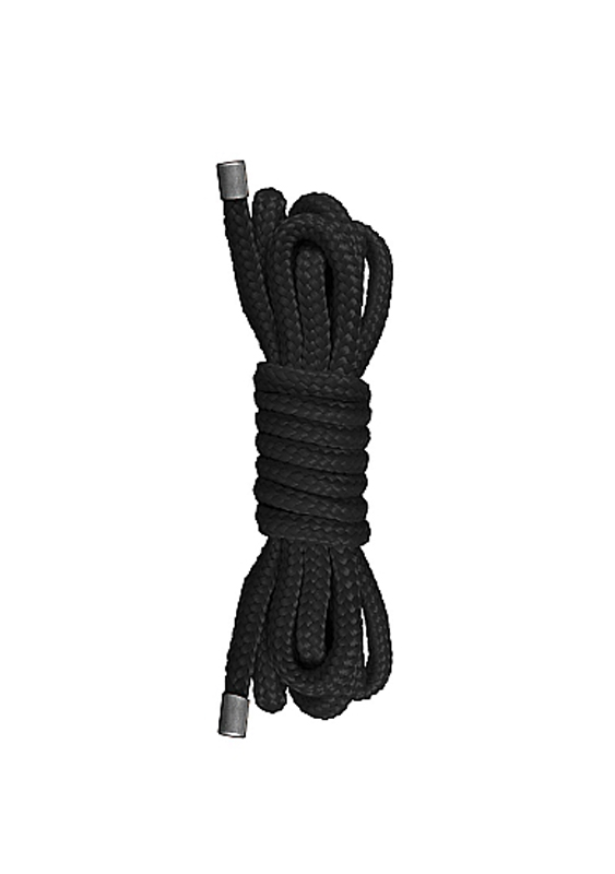 Mini cuerda japonesa - 1,5 cm - Negra
