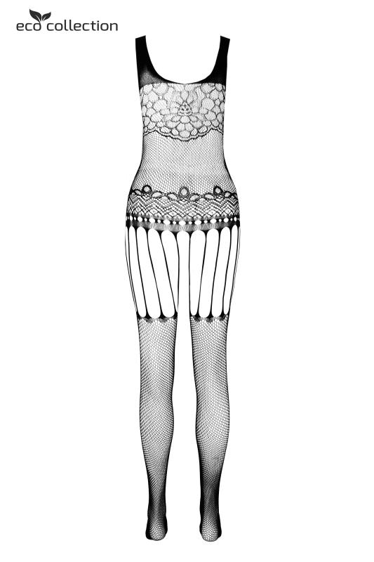 Combinaison ouverte à l'arrière  noir 4