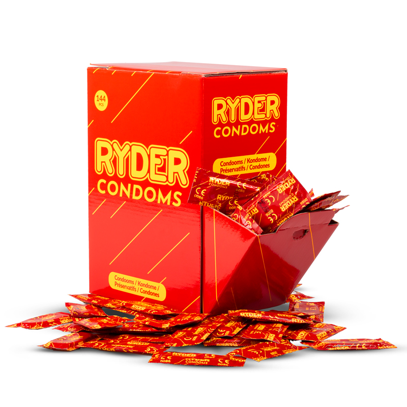 Condones Ryder - 144 Pcs.