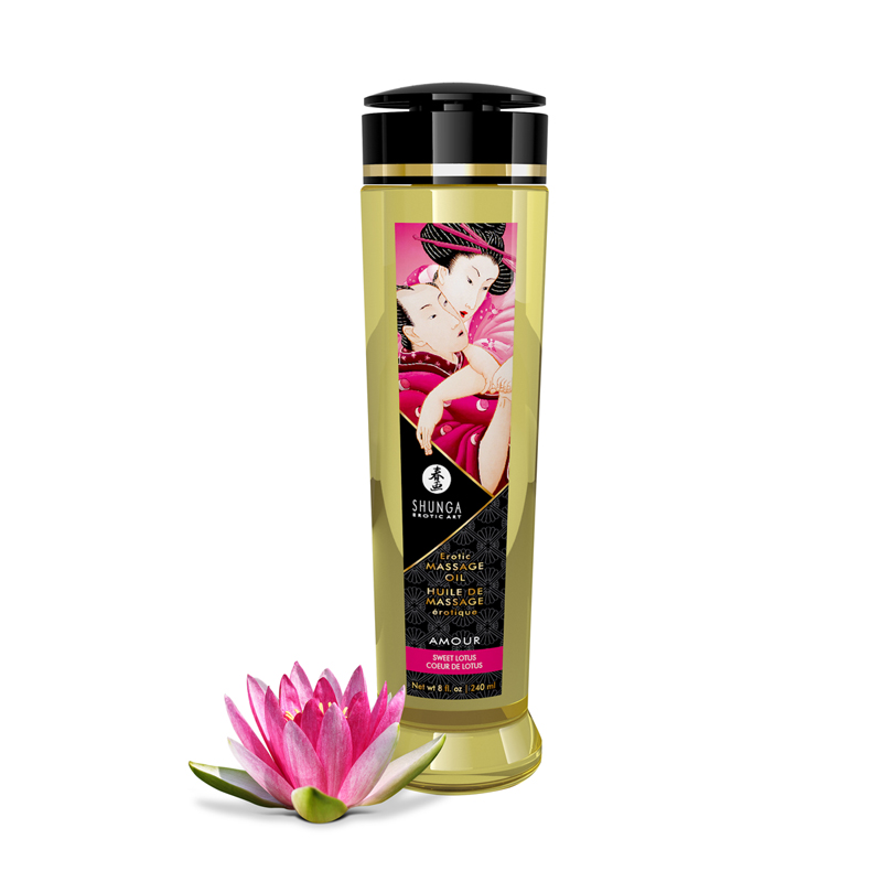 Huile de Massage Amour Sweet Lotus 240 ML 5