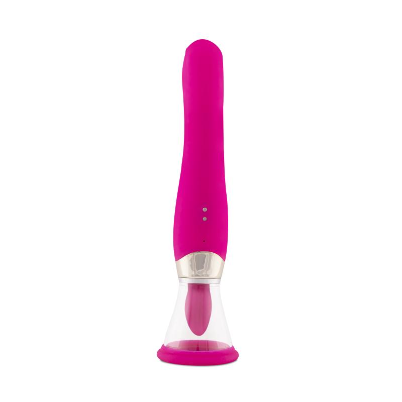 - Pompe à clitoris avec stimulateur point G - Rose 5