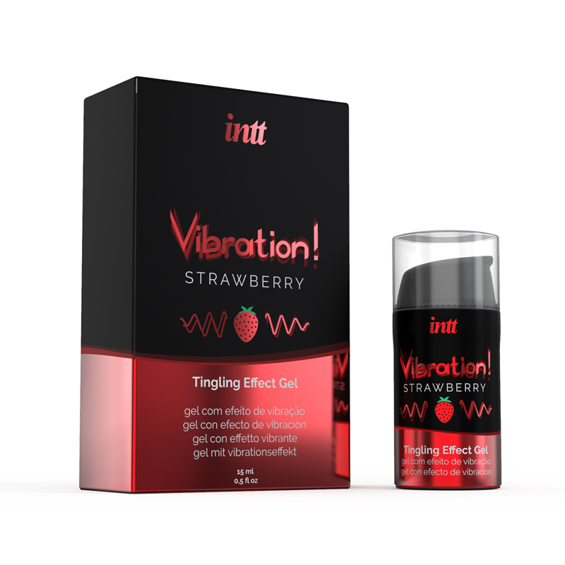 - Vibration! Strawberry Tintelende Gel 5